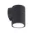 Ansell LED Luce da parete Reef Nero 5W 425lm 90D - 830-840-860 CCT | IP65 - su o giù - Esterni