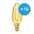 Confezione Multipack 10x Osram Vintage 1906 LED E14 Candela Oro 1.5W 120lm - 824 Bianco Molto Caldo | Sostitutiva 15W