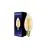 Noxion Lucent LED E14 Candela Filamento Ambra B35 4.5W 400lm - 822 Bianco Molto Caldo | Dimmerabile - Sostitutiva 35W
