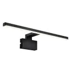 Nordlux Marlee 50 Luce Da Parete Metallo Nero 8.9W 800lm - 940 Bianco Freddo | IP44 - Miglior Resa Cromatica
