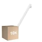 Confezione Multipack 10x Osram LEDinestra HD Luceing S14s 4.7W 470lm - 927 Bianco Molto Caldo | Miglior Resa Cromatica - Dimmerabile - Sostitutiva 40W