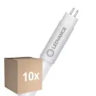 Confezione Multipack 10x Ledvance Tubo LED T5 Performance Mains (AC) High Output 18W 2550lm - 830 Luce Calda -  | 85cm - Sostitutiva 39W